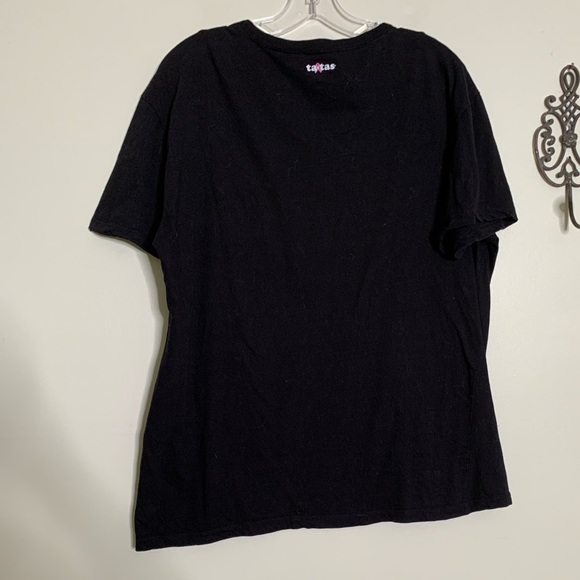 Save The Ta Tas Graphic Tee Sz 1X - Picture 5 of 7